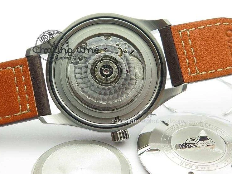 MIROTIME 0320 Mark XVIII Le Petit Prince IW327004 SS Mk Maker Best Edition Blue Dial On Brown Leather Strap A TimelessDesign 7296